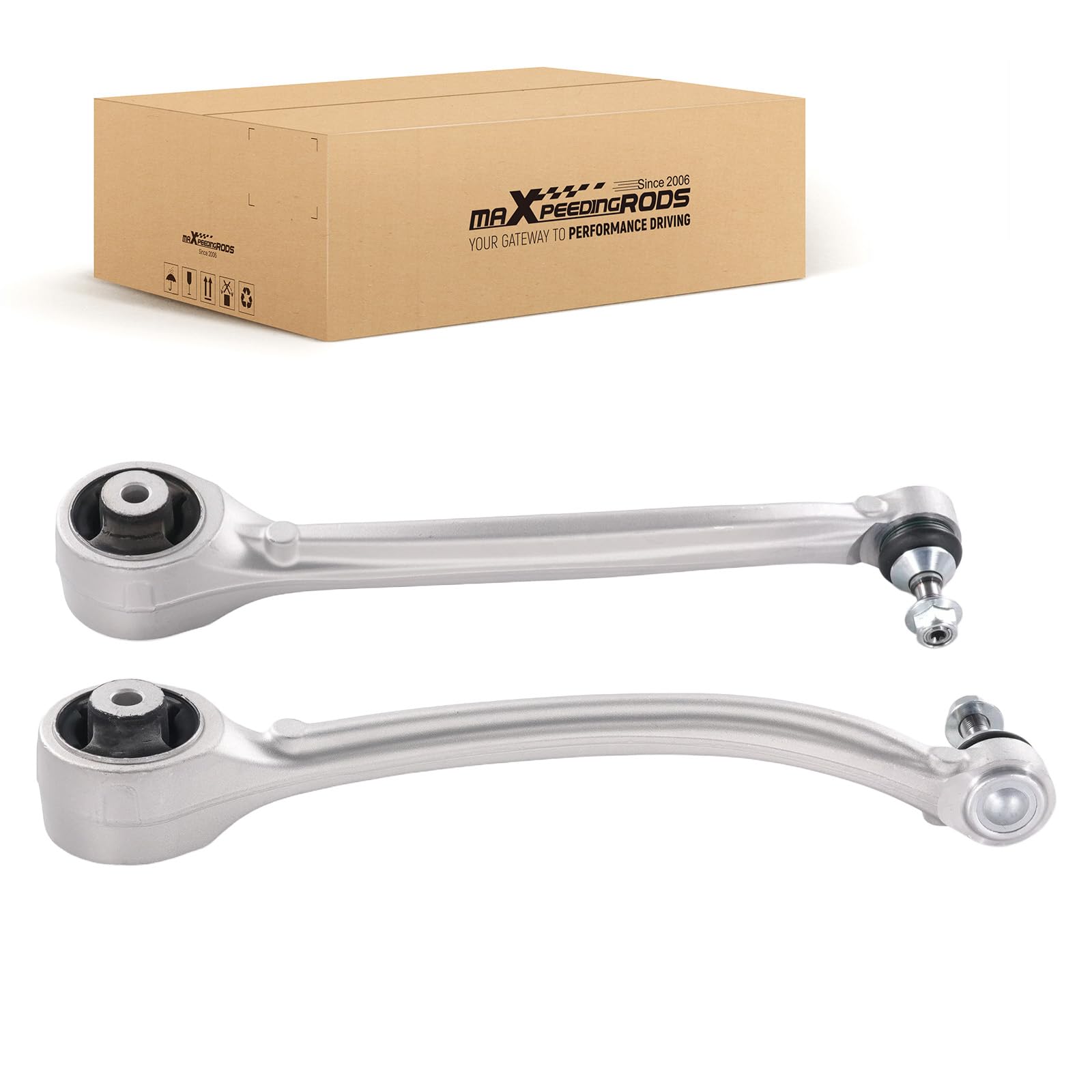 maXpeedingrods 2 bras de suspension inférieurs avant gauche + droit pour Tesla Model S Model X