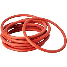 Rubber O-ring,O-ring Seals,10 Pcs Red O-Ring Seal Gaskets, 61.6mm x 66.84mm x 2.62mm, 2.62mm Wire Diameter, 61.6mm ID, 66.84mm OD, Metric Sealing Washer61.6mm x 66.84mm x 2.62mm61.6mm x 66.84mm x 2