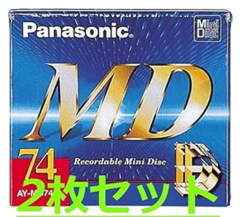 Amazon | Panasonic MD ディスク 74分【2枚セット】 録音用 ミニ