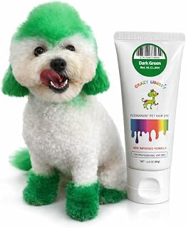 Crazy Liberty Dark Green Permanent Pet Hair Dye