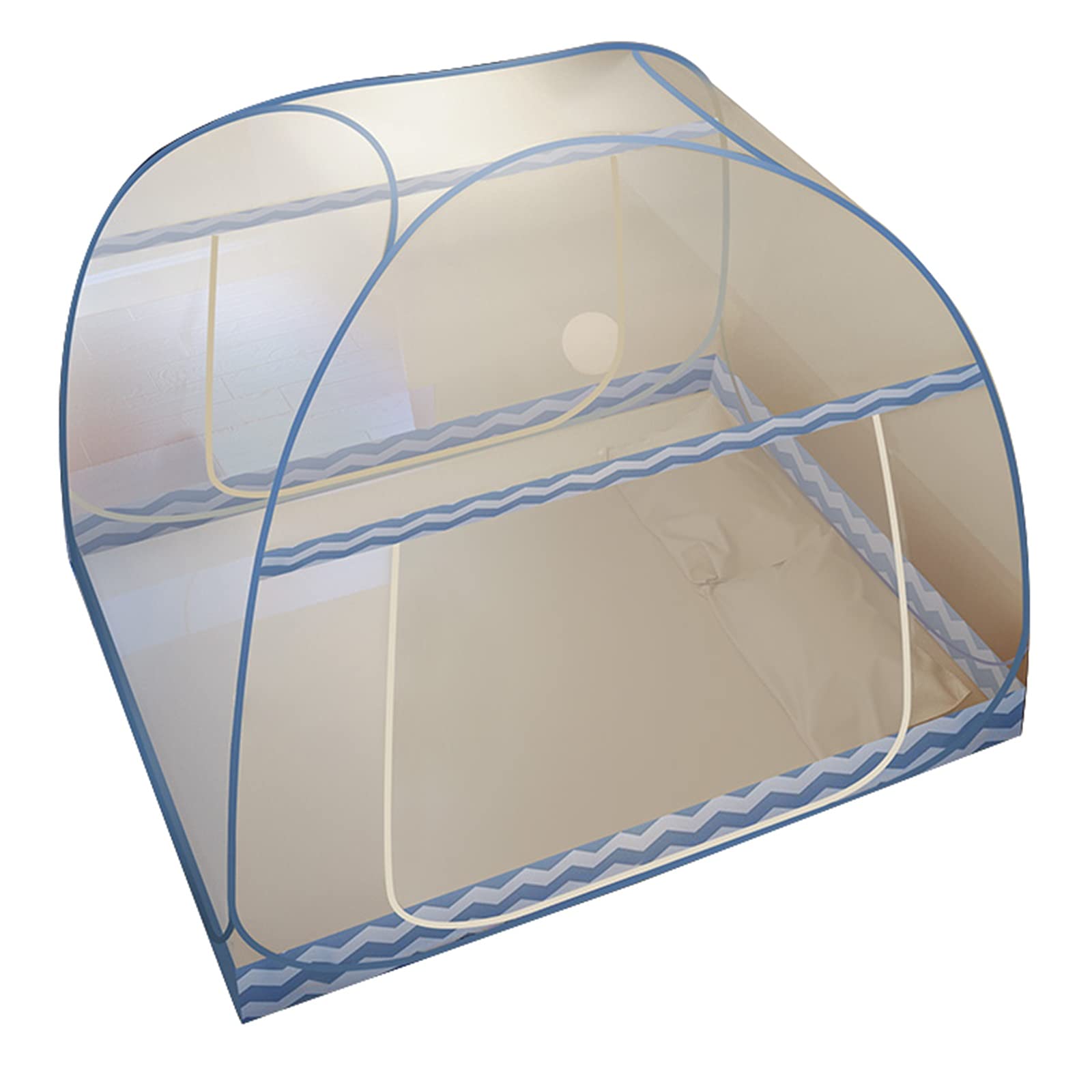 Zanzariera Pop-up Zanzariera Pieghevole, Zanzariera Pop-up per Letto Singolo e Letto Matrimoniale, Tenda per zanzariera da Esterno Portatile (Colore : Style 2, Dimensioni : 1.2x1.92x1.45m)