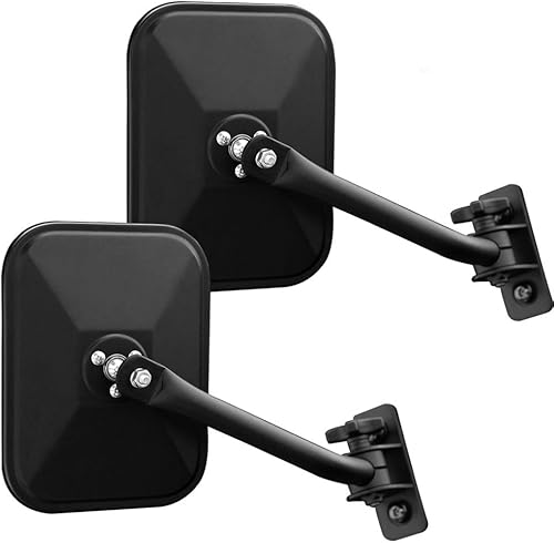 Espejos Safari 4x4 para Jeep Wrangler, Negro