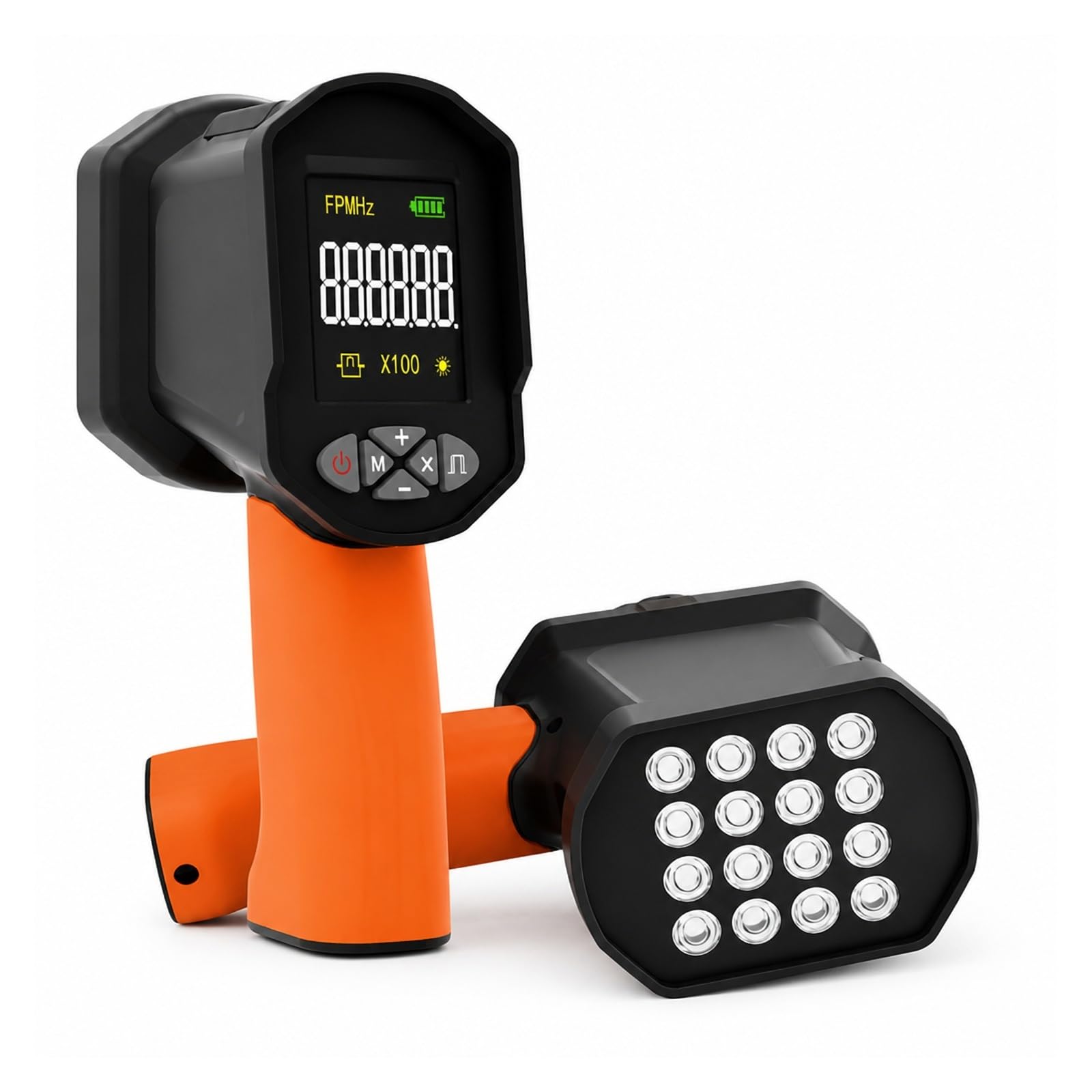 Digital, Tacómetro Estroboscopio Digital Sin Contacto 99999 RPM LED