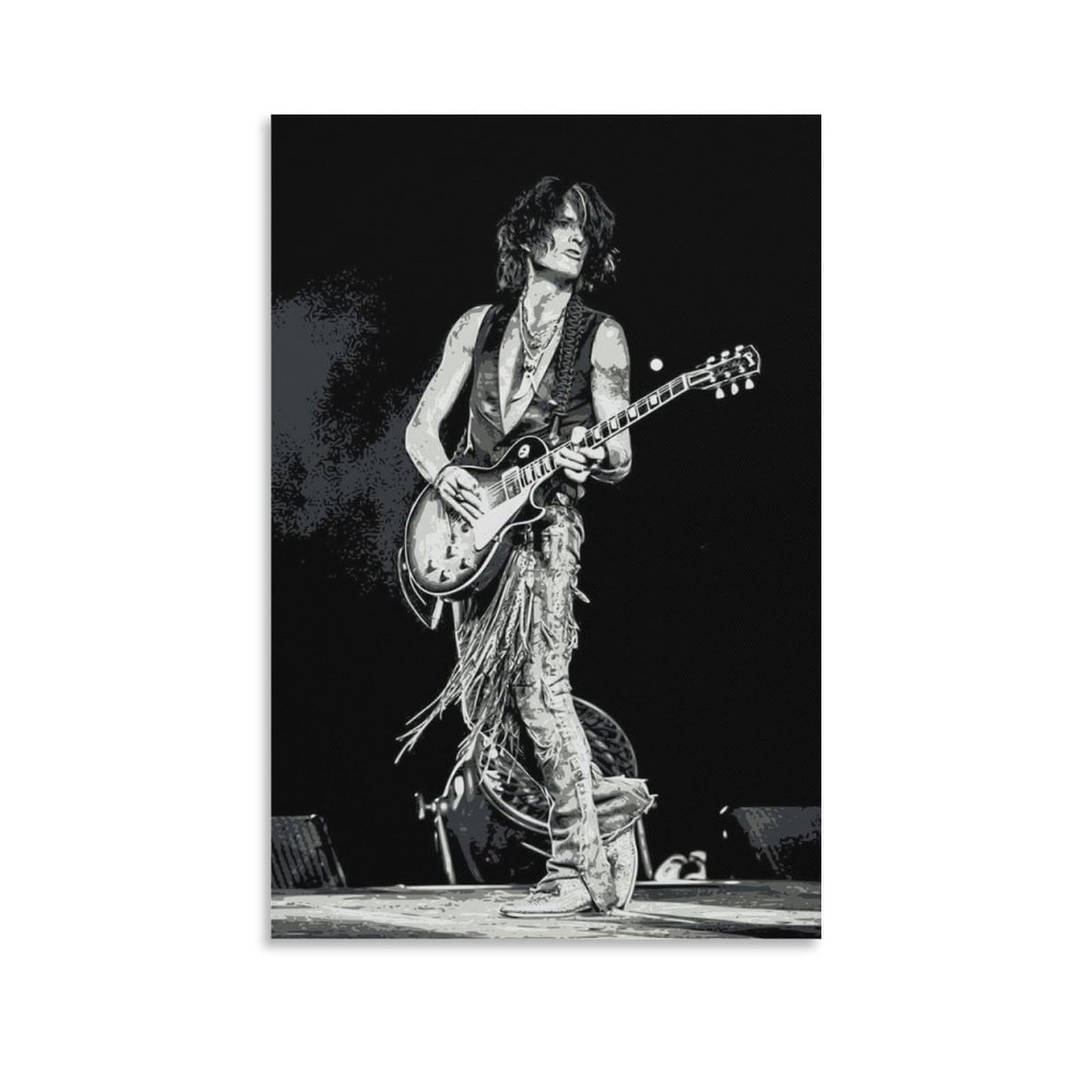 FCOIN Joe Perry Canvas Poster Posters Wall Art Painting Canvas Prints Decor Poster Artworks 16x24inch(40x60cm)