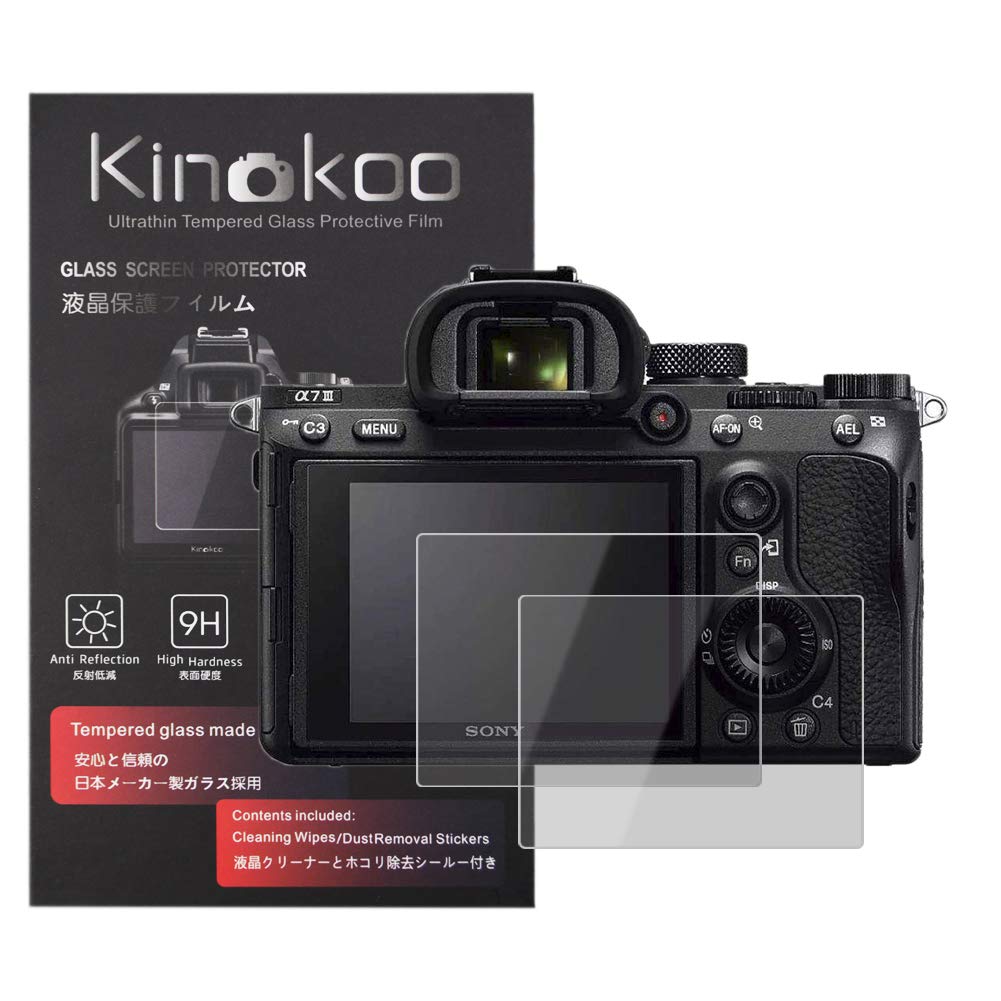 kinokoo Pellicola in vetro temperato per SONY A9/A77M2/A99 Clear Screen