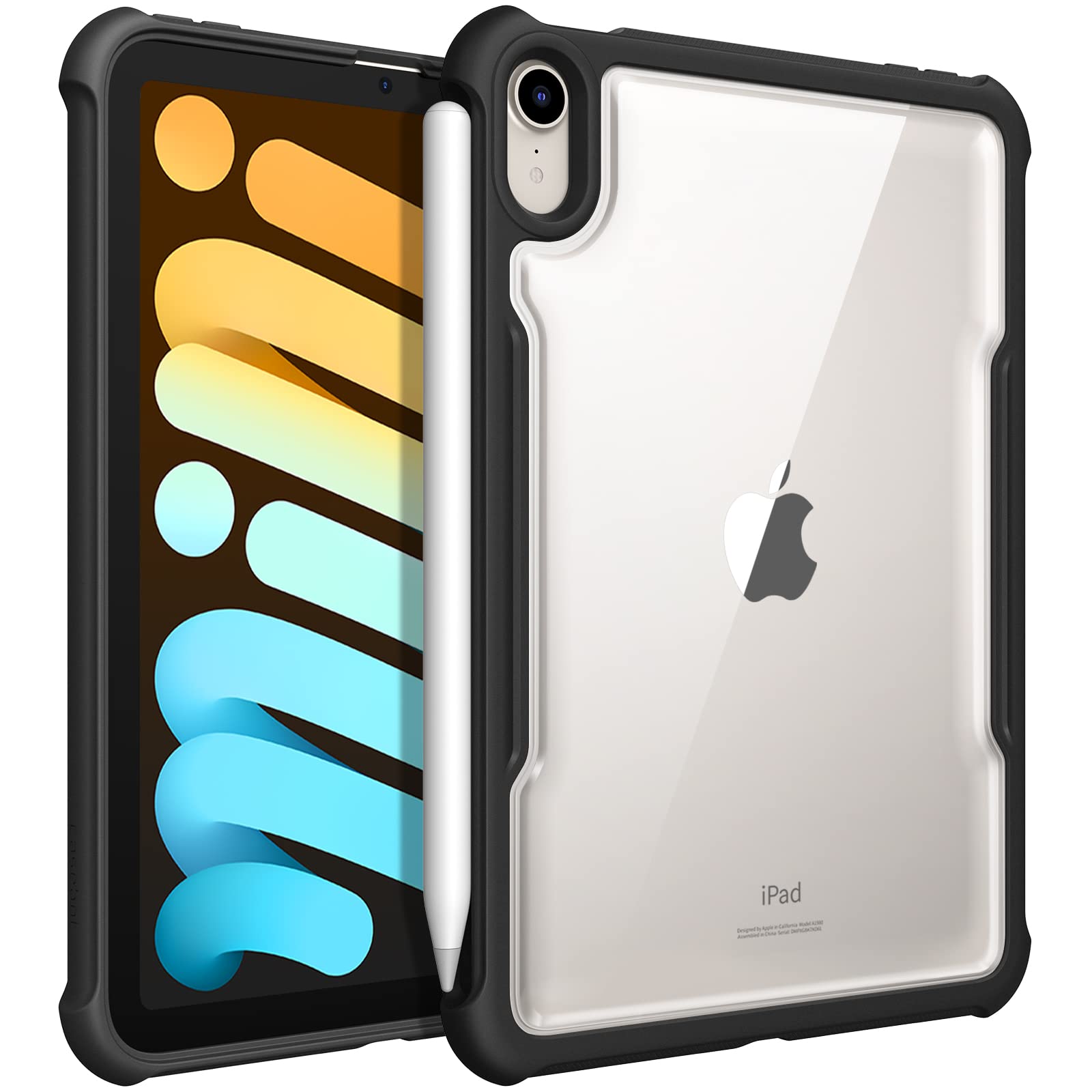 Amazon.com: Fintie Hybrid Back Case for iPad Mini 7 (A17 Pro, 7th
