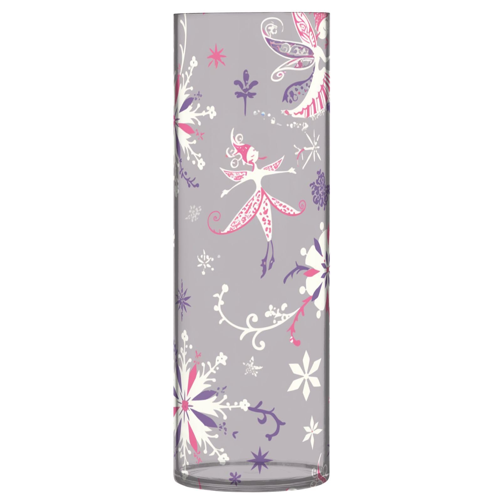 Vase fées plastique incassable pour bouquet de fleurs de table