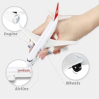 Vista 2 de Modelo aviones modelo suizo modelo avión avión modelo avión modelo para colección y regalos