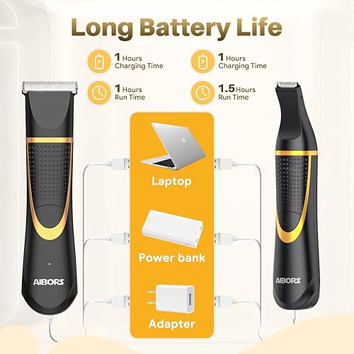 Miniatura 6 de Kit de aseo para perros pequeños, recortador de patas de perro eléctrico 4 en 1 con molinillo de uñas, recortador de uñas de bajo ruido, IPX7