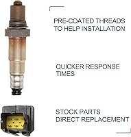Vista 2 de MOSTPLUS 234-5060 Sensor de oxígeno ascendente compatible para Nissan Altima Frontier Maxima Quest Subaru Impreza