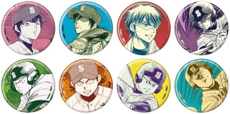 Diamond A 26 [Official Illustration] Can Badge Box of 8