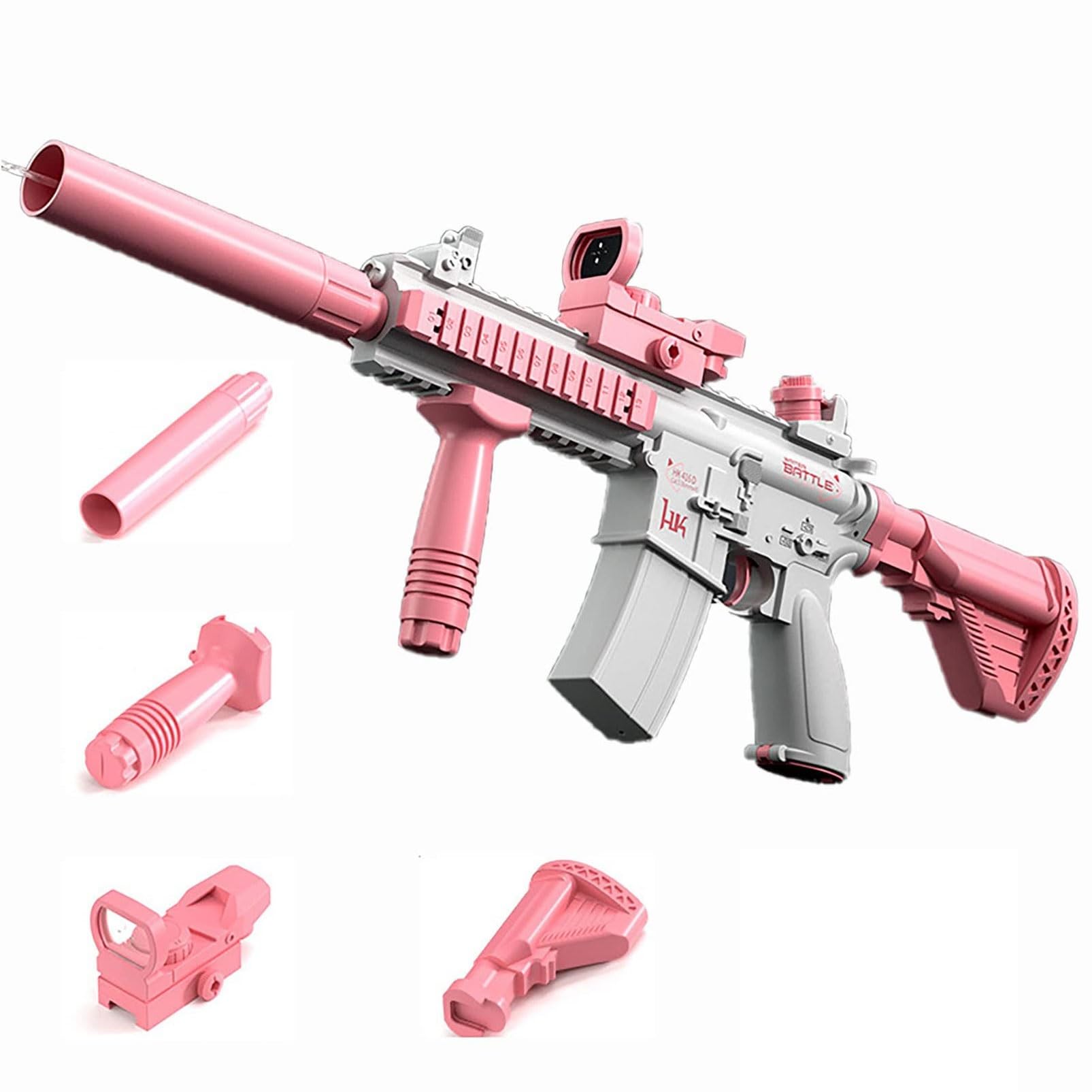 Amazon.co.jp: M416 ウォーターガン 水鉄砲 電動 超強力連射