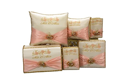 A&C Quinceañeras and More Accessories Quince Set Sweet Sixteen Accessories Quinceanera Gift Idea Quinceanera decorations 174 (Kneeling Pillow)