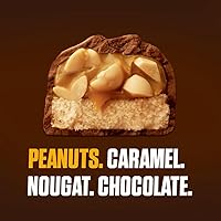 Vista 4 de Barras de caramelo y chocolate tamaño grande Snickers