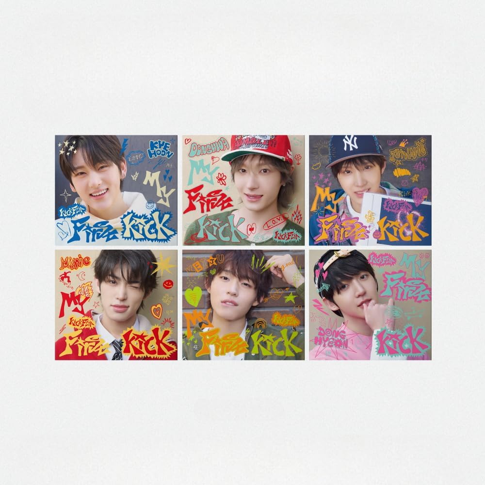 Kick-Flip My First Kick [Digipack ver.] 4th Mini Album+Pre-Order Gift (6 ver. SET)