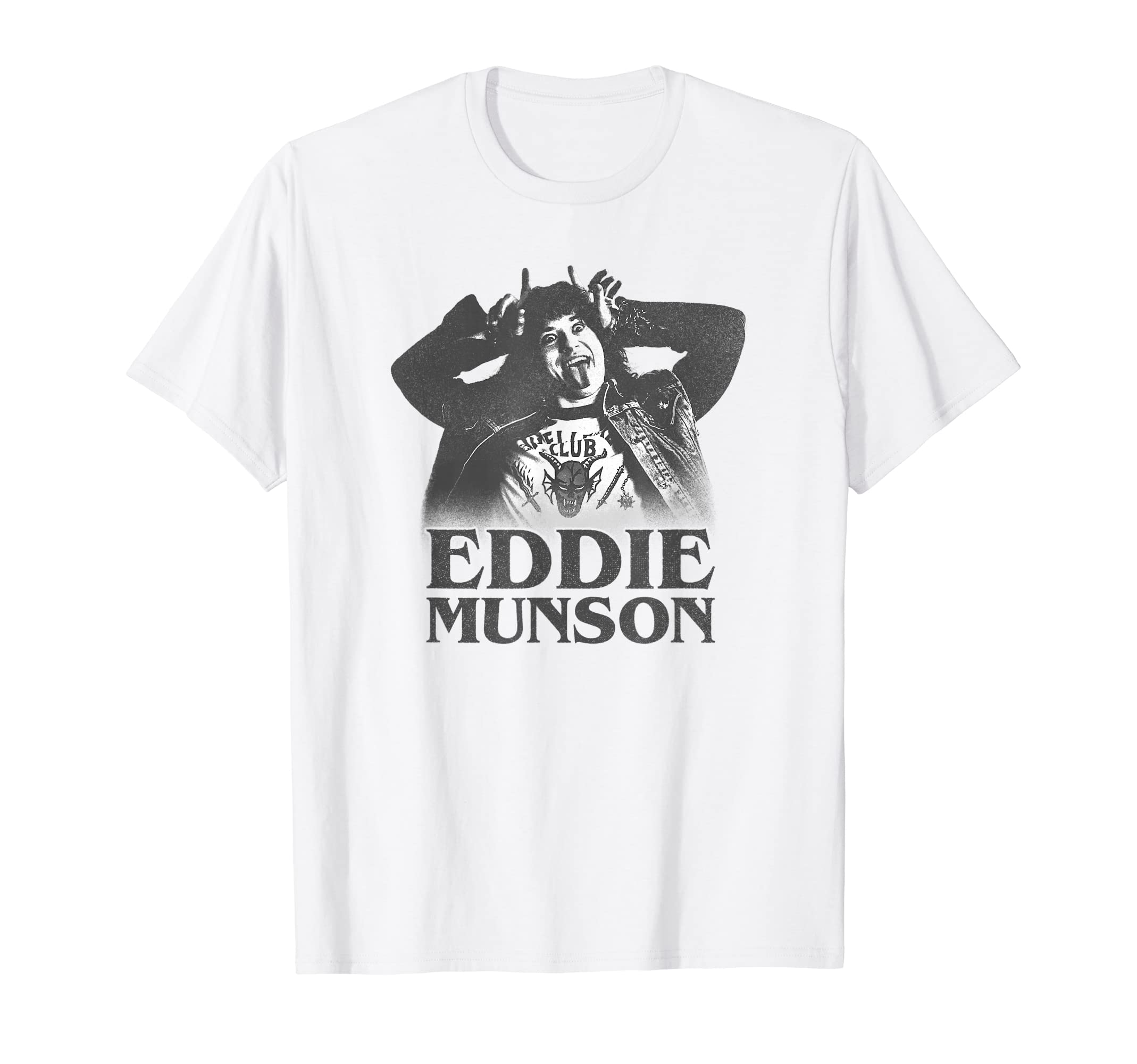 4 Eddie Munson Demon Horns T-Shirt