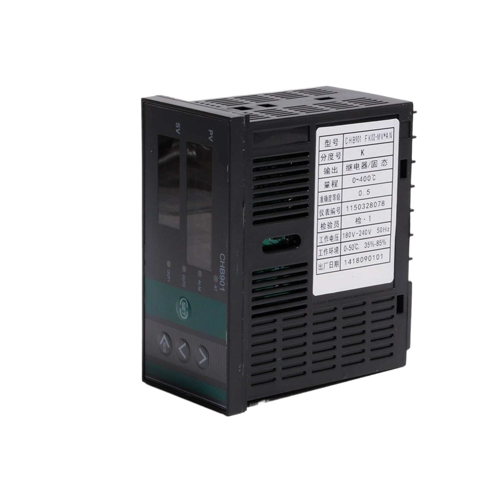 regolatore Temperatura pid Regolatore di Temperatura del termostato PID con Uscita a relè, relè di Uscita, 180~240 V CA 50 Hz, intervallo 0~400℃