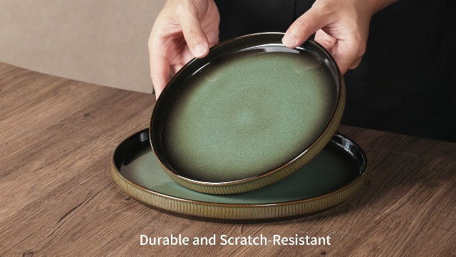 Amazon.com | GBHOME Stoneware Dinnerware Sets for 6, 18-Piece