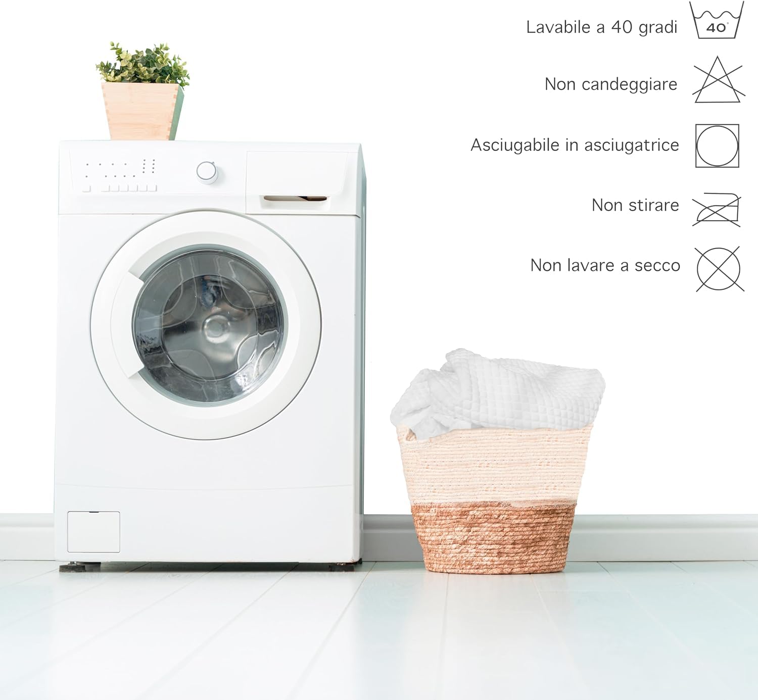 Susanna Home Coprimaterasso EcoPlus Massaggiante Antiacaro Antistress Anallergico Traspirante (2 Piazze 180x200x25)