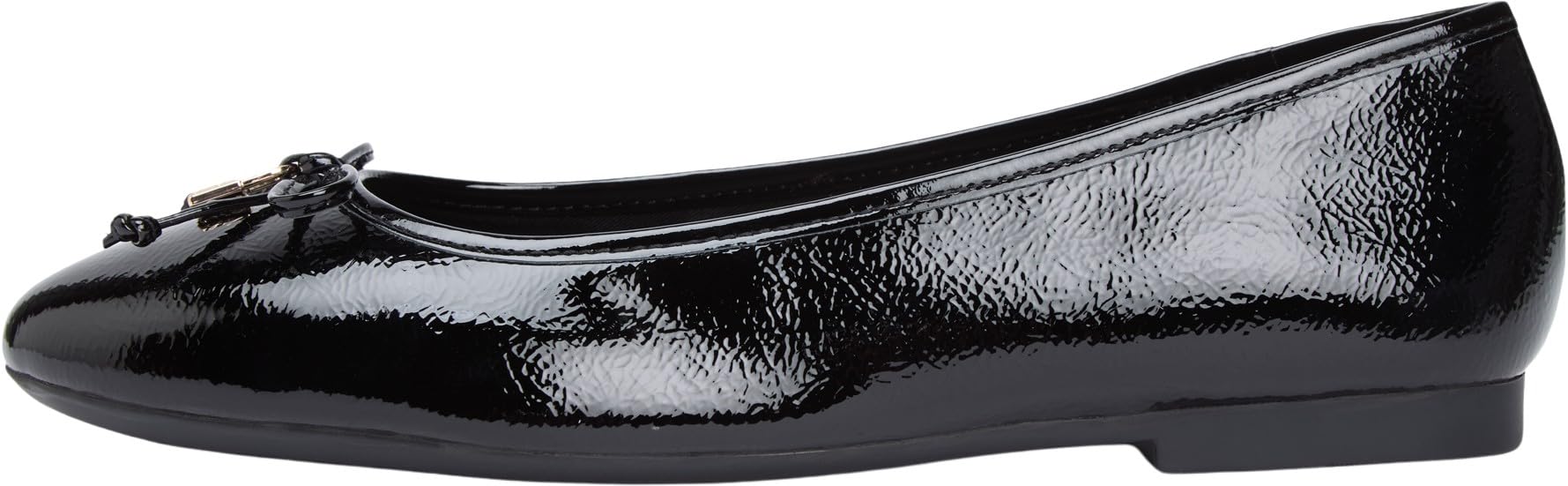 Tommy Hilfiger Women HILIFGER Patent Ballet FW0FW09005 Ballerinas, Black (Black), 37