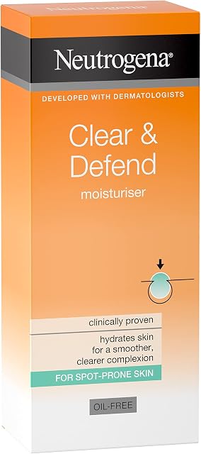 Neutrogena Clear and Defend Moisturiser, 50 ml