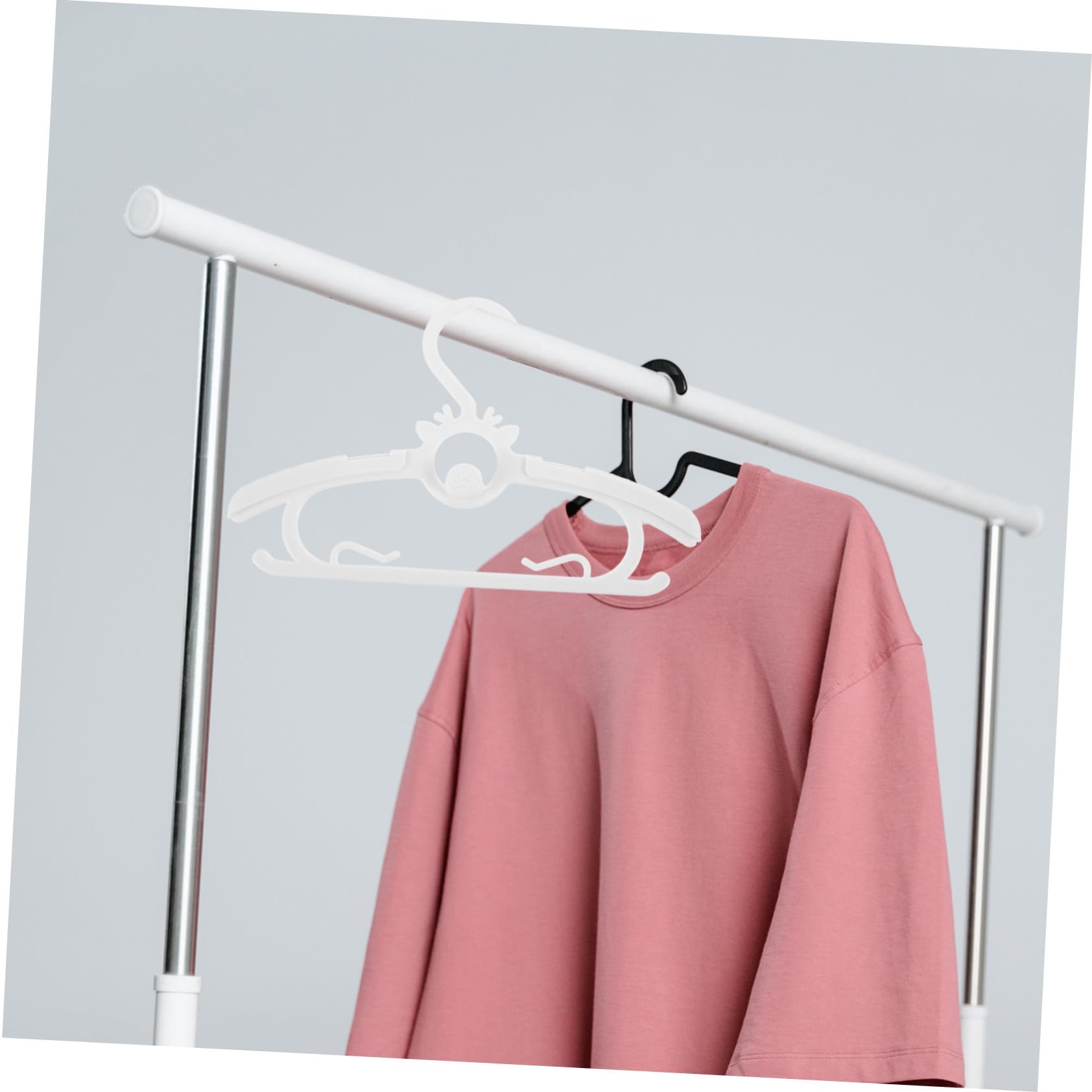 TOPBATHY 30piezas Perchas para Ropa Infantil Extensibles y Antideslizantes Organizadores De Armario para Bebés y Pequeños Perchas para Ropa