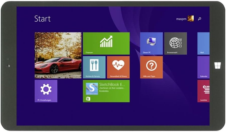 Xoro PAD 9W4 8.9-Inch Multi-Touch Tablet PC - (Black) (Intel 1.3 GHz Processor, 2 GB RAM, 32 GB HDD, Mali-450 Graphics, Windows 8.1)