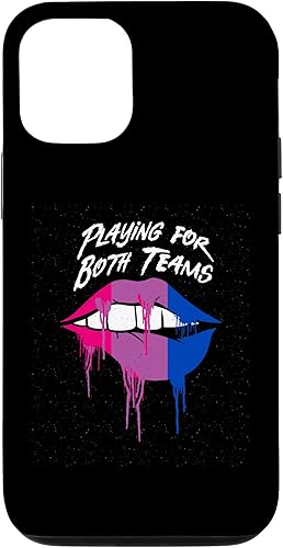 iPhone 1212 Pro Playing for Both Teams Bisexual LGBTQ Bi Pride Gay Friends Case