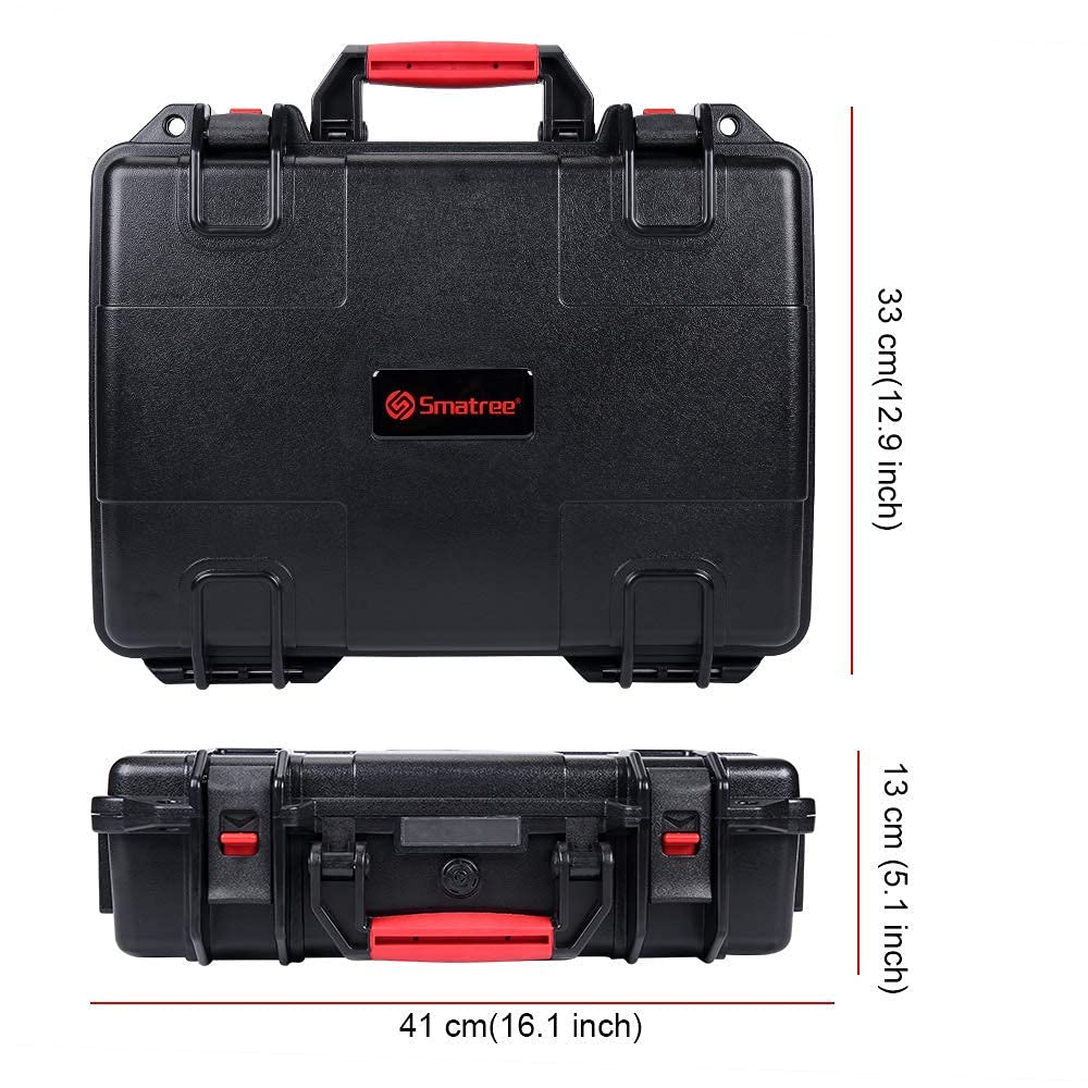 Smatree Waterproof Carrying Case With Multi Battery Charger Compatible For Mavic Platinum/DJI Mavic Pro Mavic Fly More Combo - View #7