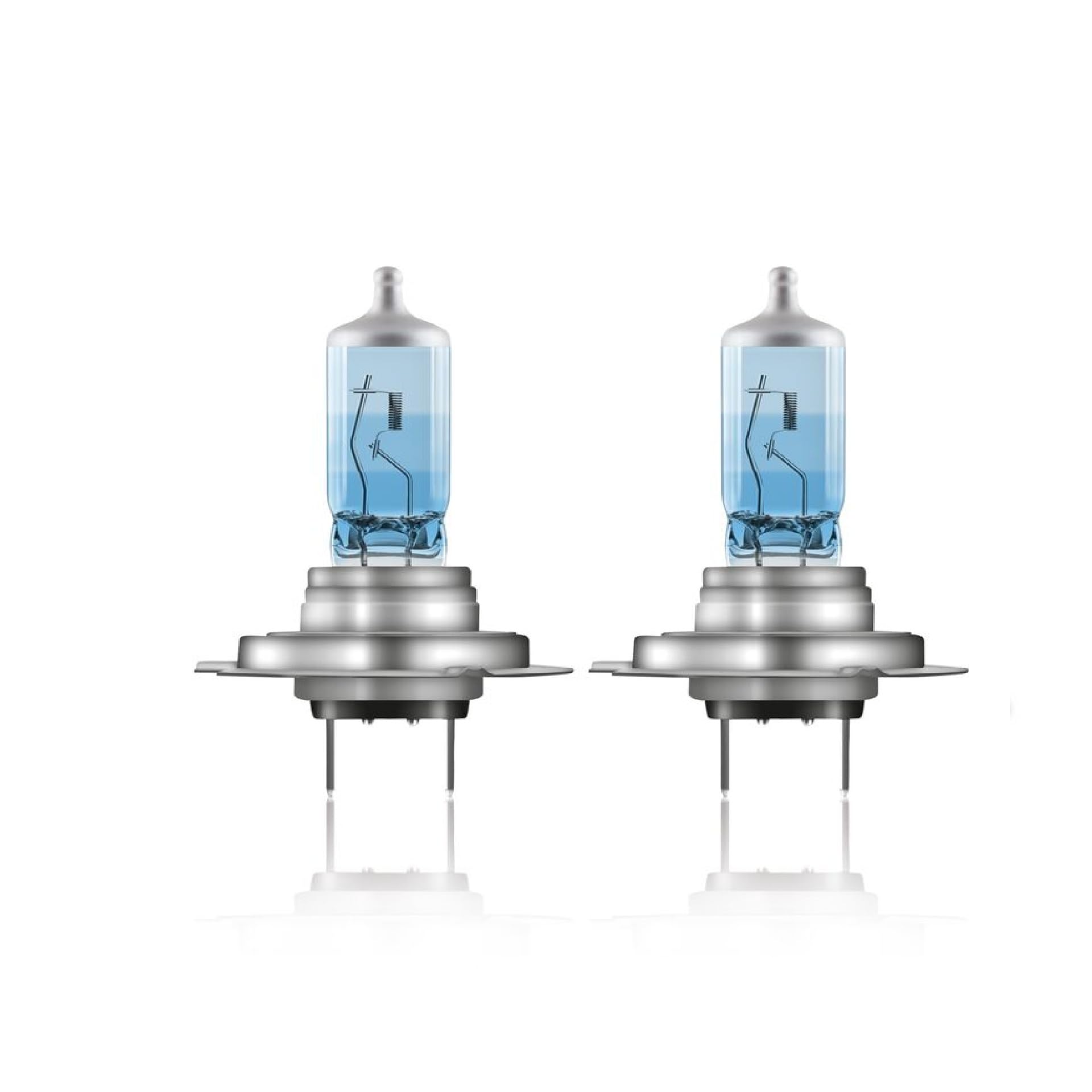 OSRAM COOL BLUE INTENSE H7, +100% di luminosità in più, fino a 5.000 K, lampada frontale alogena, aspetto LED, scatola pieghevole sospesa (2 lampade)