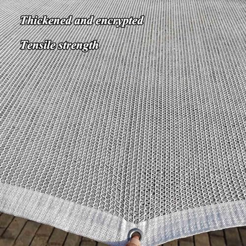 Filet d'ombrage blanc anti-UV à oeillets pour protection serre - 8