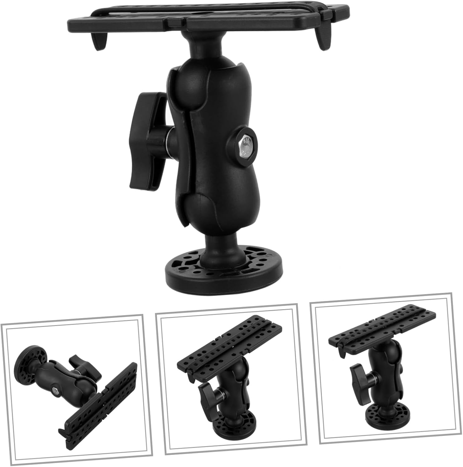 Ram Mount Fish Finder Mount Multifunctional Fish Finder Rack Platform for Fishing Boat Canoeing Kayak