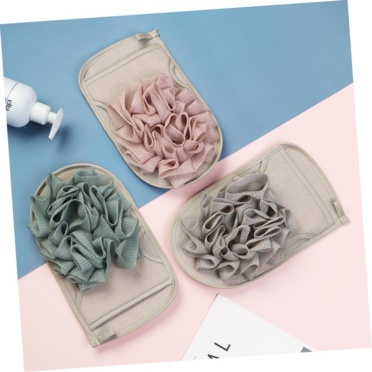 Mikinona 9stücke Peeling-handschuhe Doppelseitige Exfoliationshandschuhe Für Sanfte Hautreinigung Für Dusche Und Bad Für Männer Und Frauen Farben