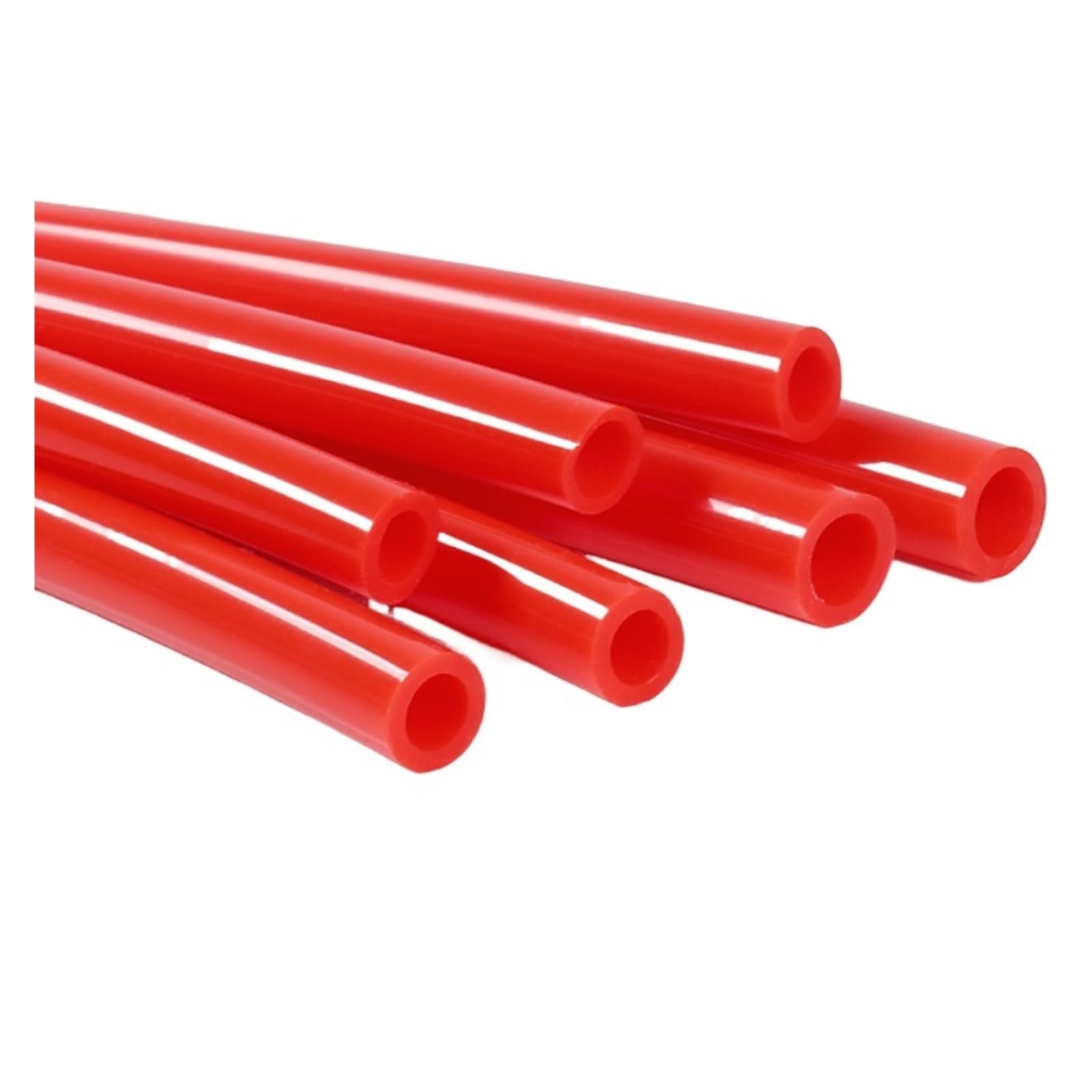 Tuyau flexible en silicone rouge de 1 à 10 m for aquarium, raccord d'eau, tuyau d'arrosage.(3 meters,ID 8mm x OD 12mm)