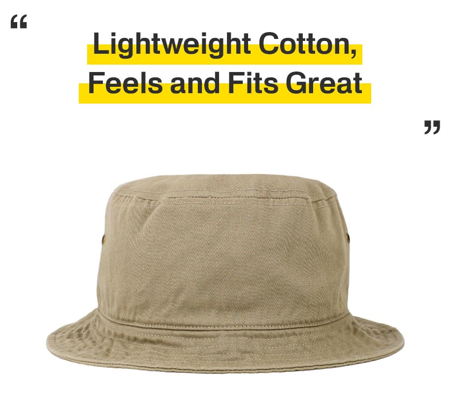 Image of KBETHOS 100% Cotton Washed Bucket Hat