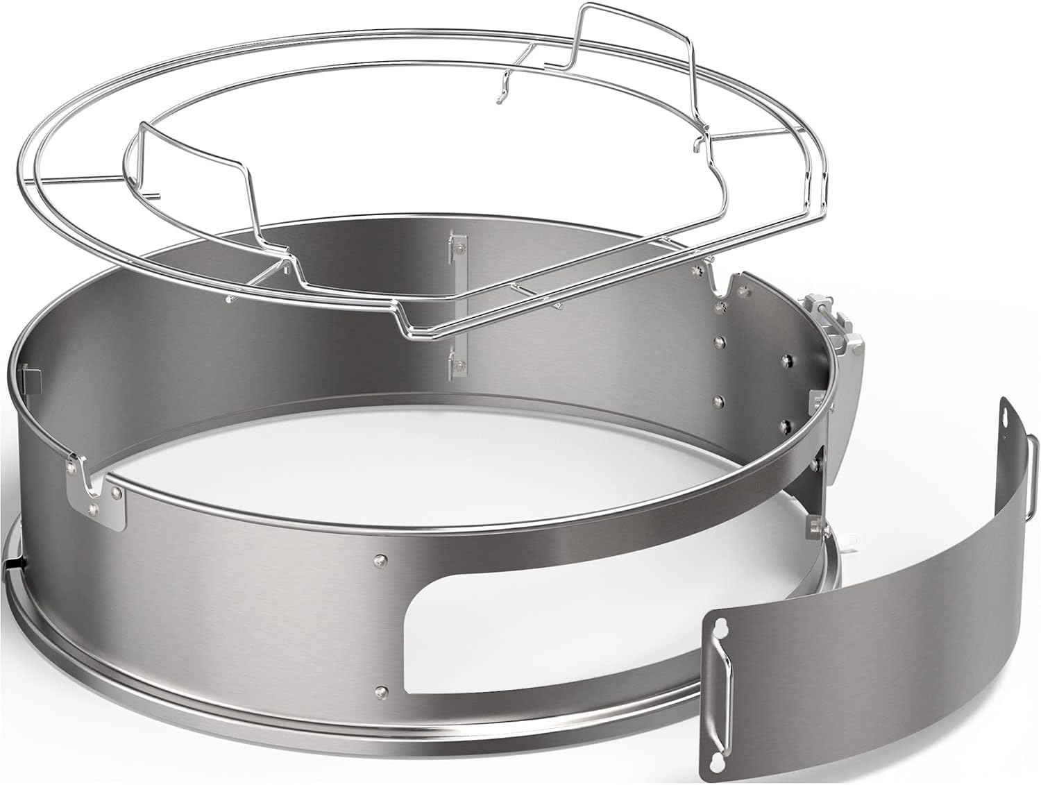 RÖSLE 25047 Number 1 F60/F60 AIR/G60 Gourmet Ring, Stainless Steel, 64 x 63 x 17 cm