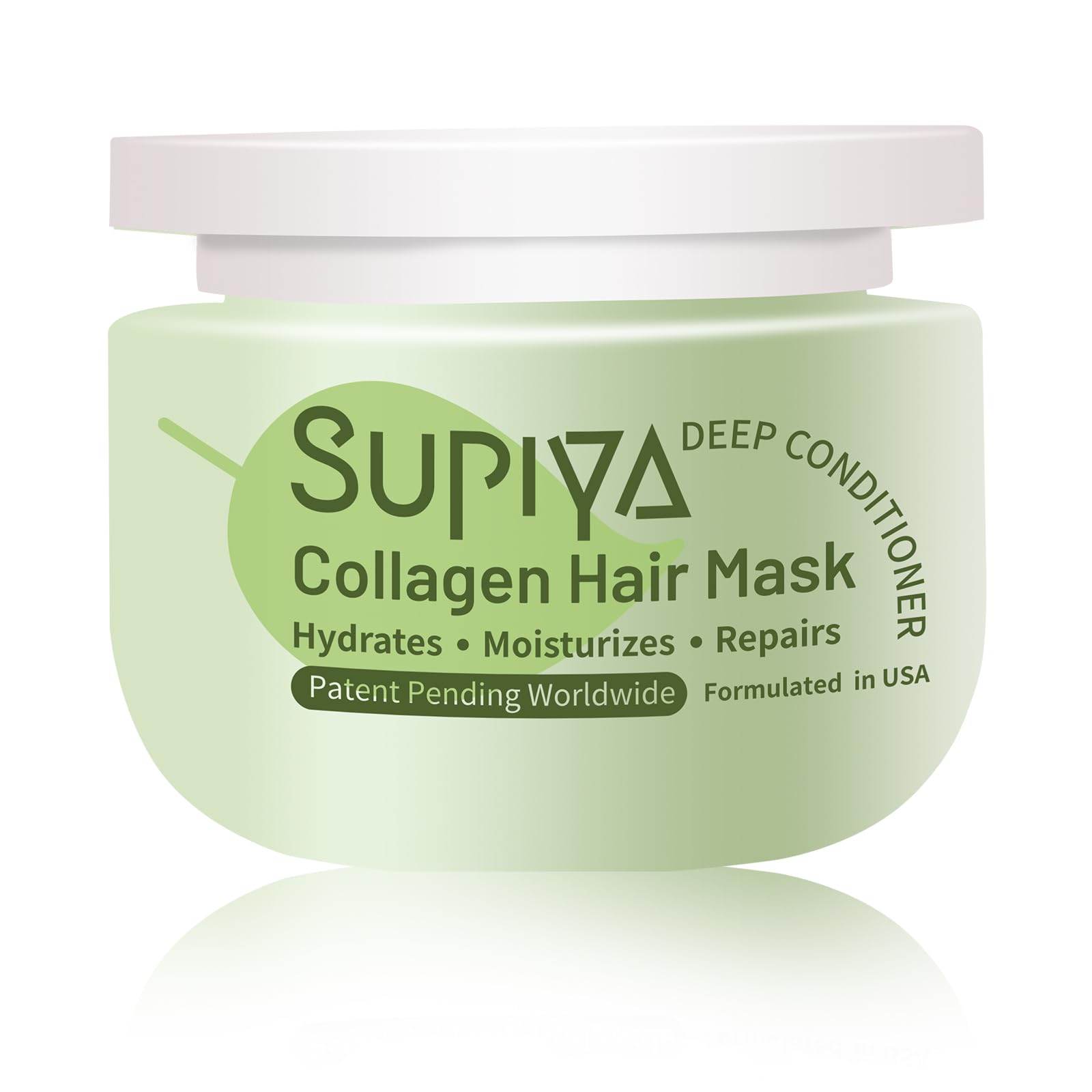 SUPIYA Collagen Hair Mask, Deep Conditioner for Dry Damaged & Frizzy Hair, With Protein, Deeply Locks in Moisture