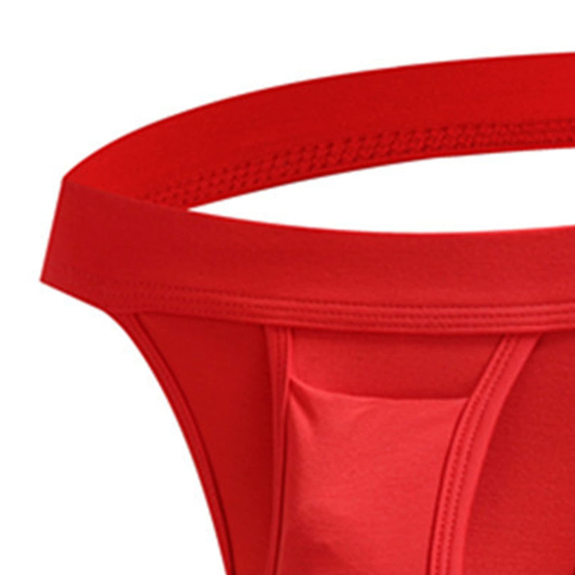 JEShifangjiusu Calzoncillos de malla para hombre, transpirables, translúcidos, cintura baja, convexos, ligeros, tanga, ropa interior Sissy
