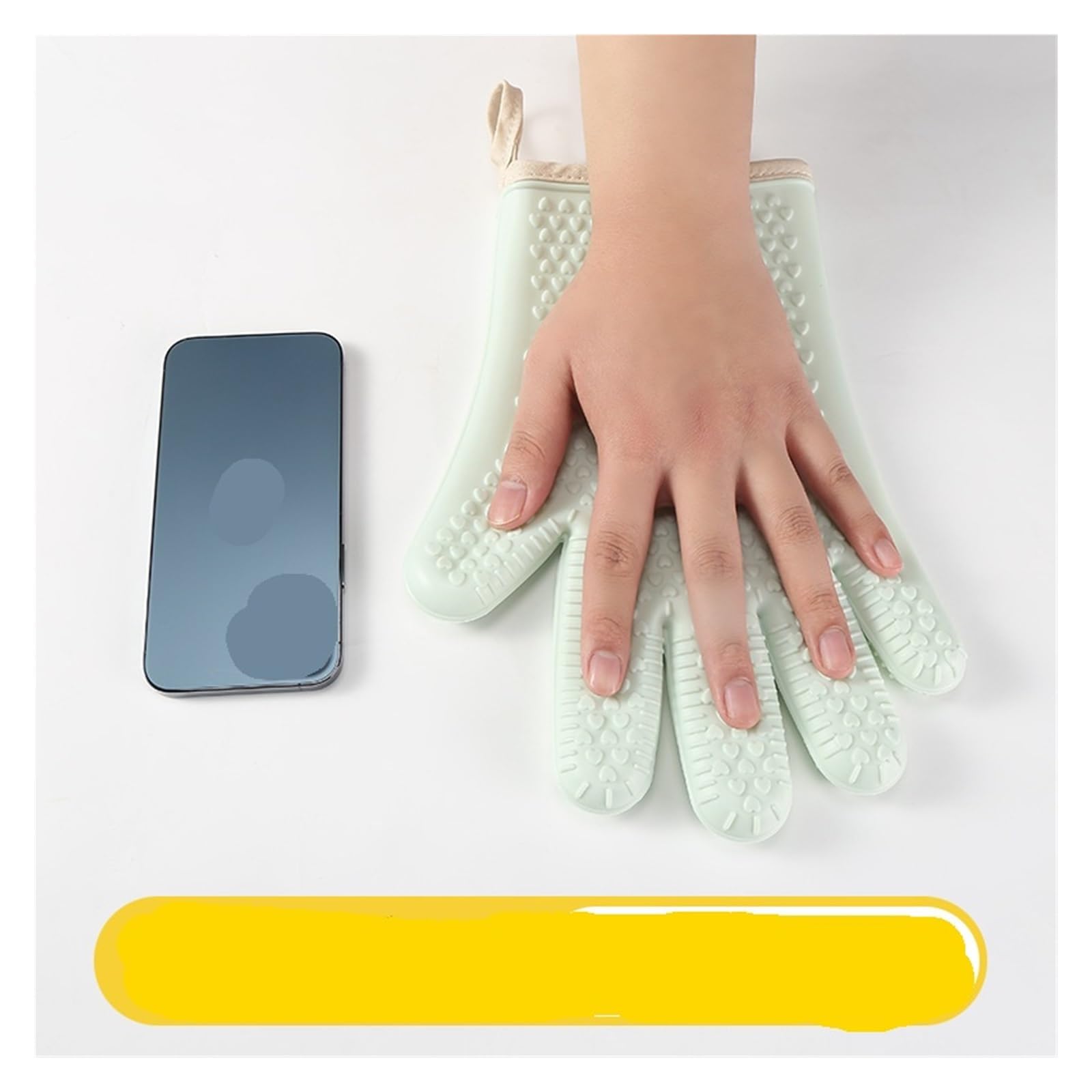 1 Paire De Gants Isolants Épais Anti-brûlure pour Cuisine