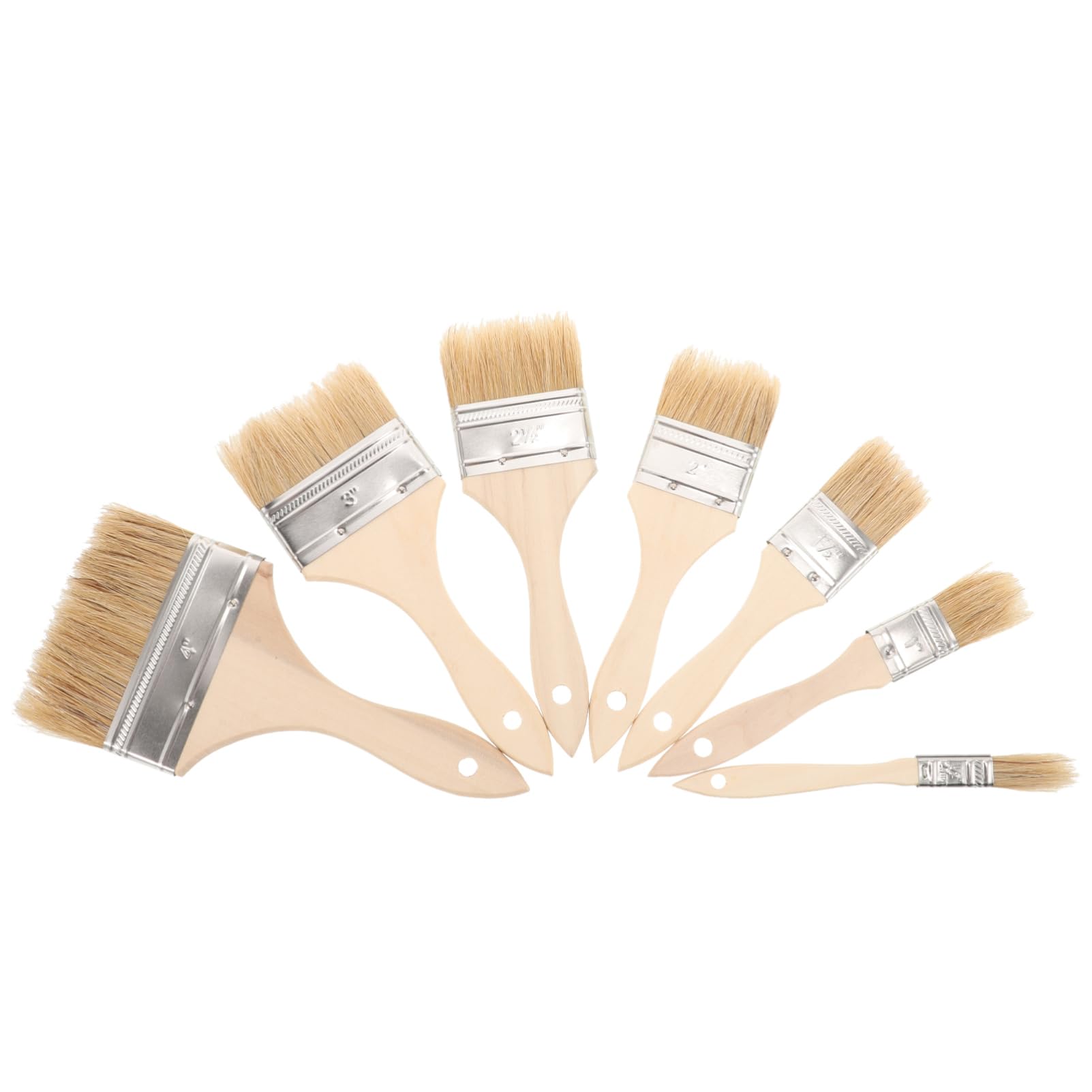 Uonlytech 35piezas Pinceles De Pintura Acuarela y Acrílica De Mangos De para Artistas y Aficionados Pinceles De Pelo Natural para Aplicaciones Precisos Pintura Al Óleo y Acuarela