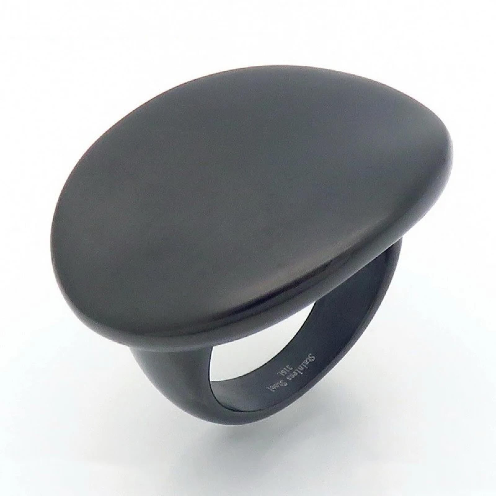 Ring Ringe Damen Bijouterie Herren Große Ringe Damen Herren Gold Silber Schwarz Farbe Einfache Breite Gesicht Klobige Ringe Trendiger Schmuck