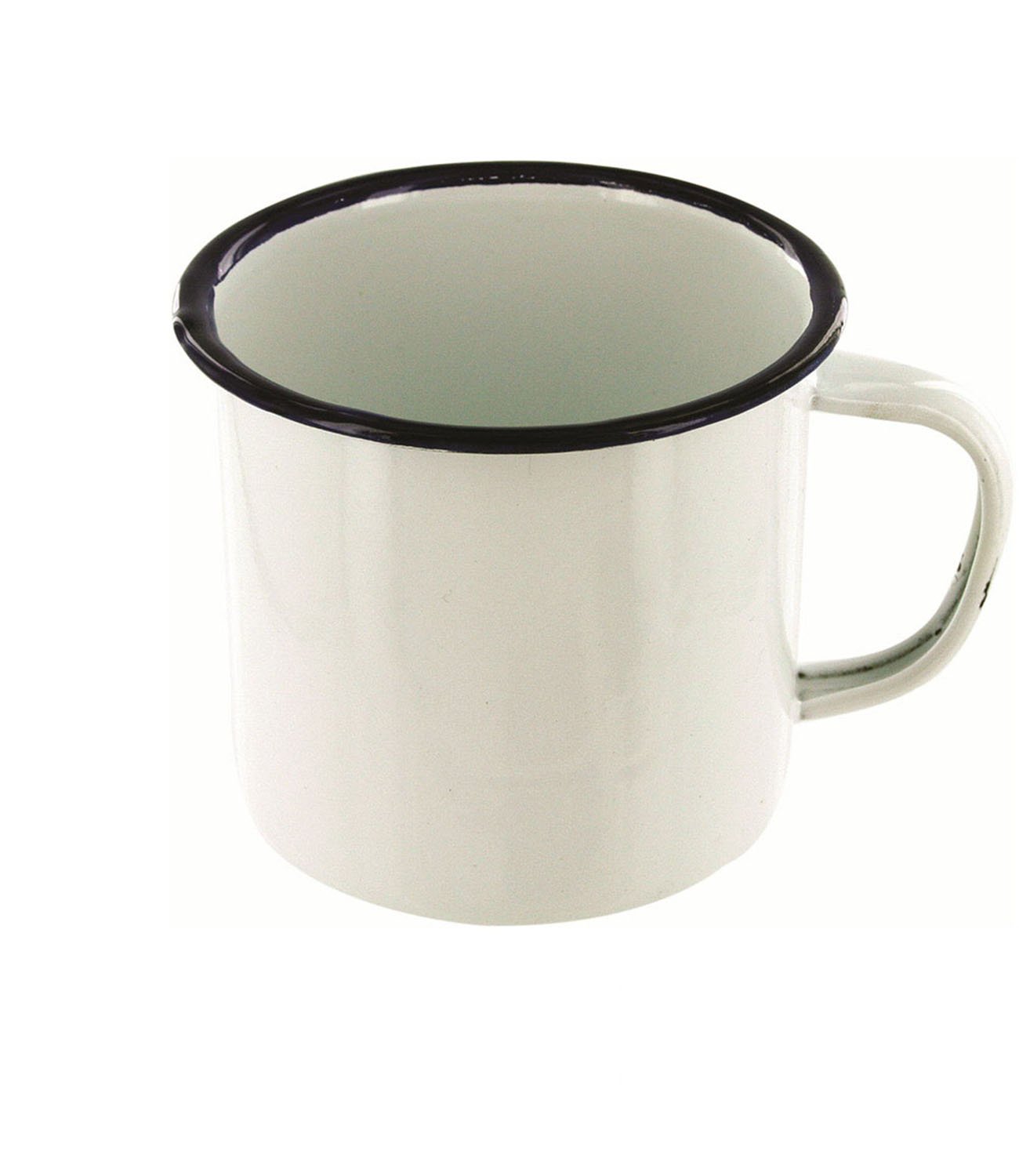 Highlander 280ml Enamel Mug White One Size