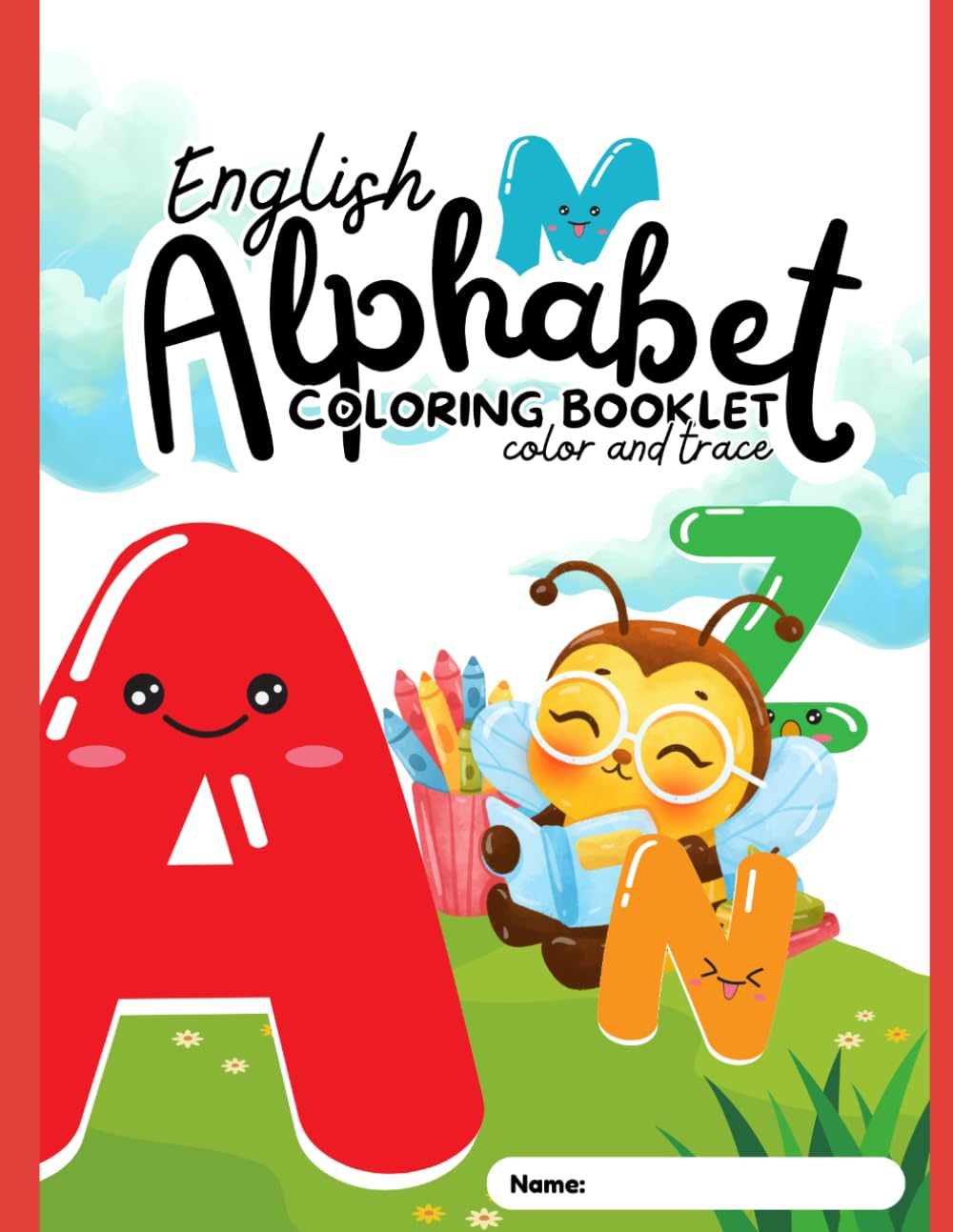Alphabet Tracing Book for Kids Ages 3–5: Learn ABC Letters with Animals and Fun Writing Practice