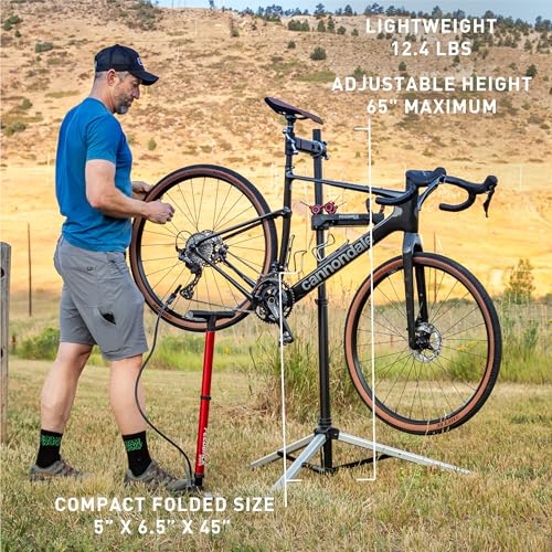 Image of Feedback Sports Sport Mechanic 2.0 Bike Repair Stand With Tool Tray