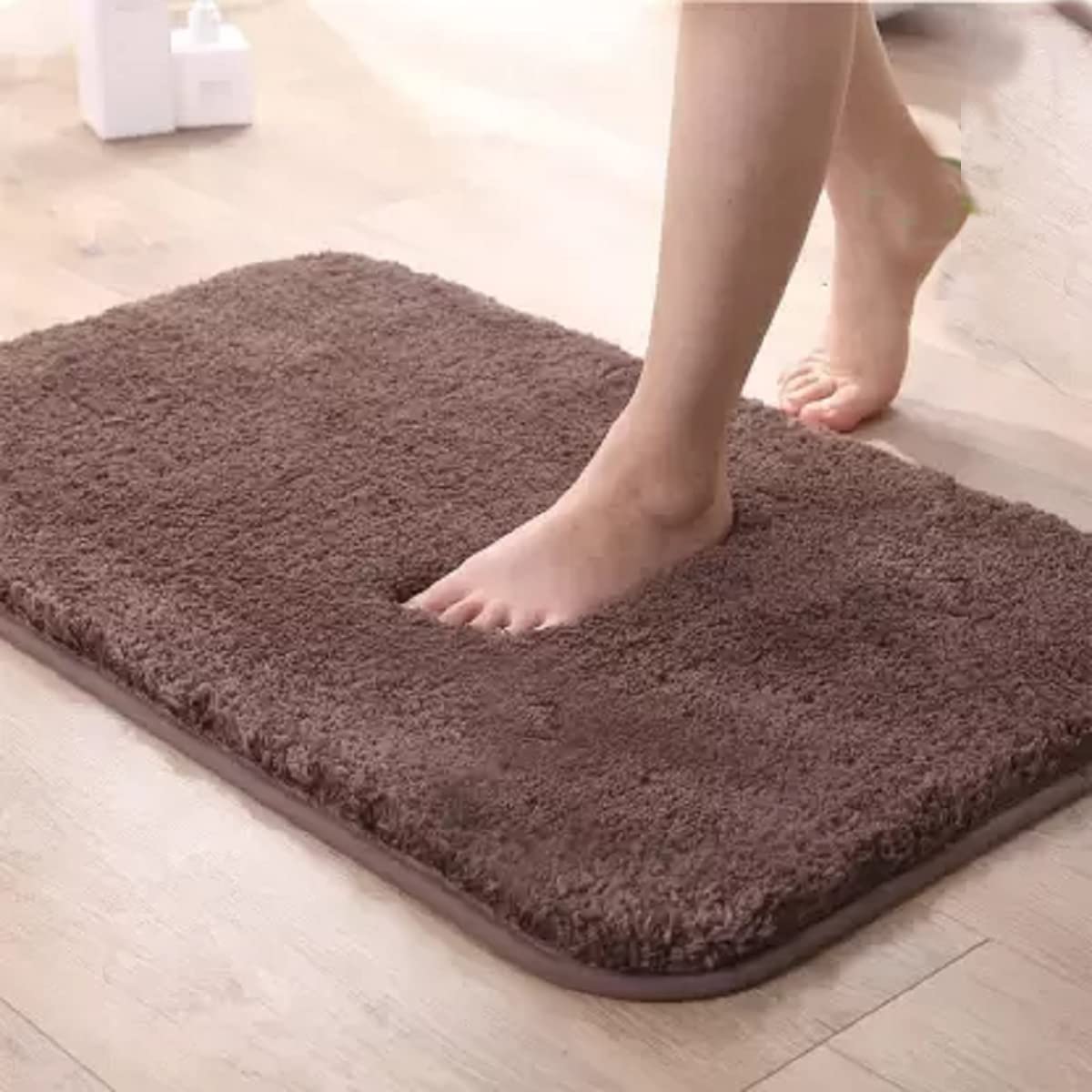 RJVT Microfiber, Polyester, Bathroom Mat Antiskid TPR Mat (Medium Brown) (B0BD1NFBW4) Amazon Price History, Amazon Price Tracker