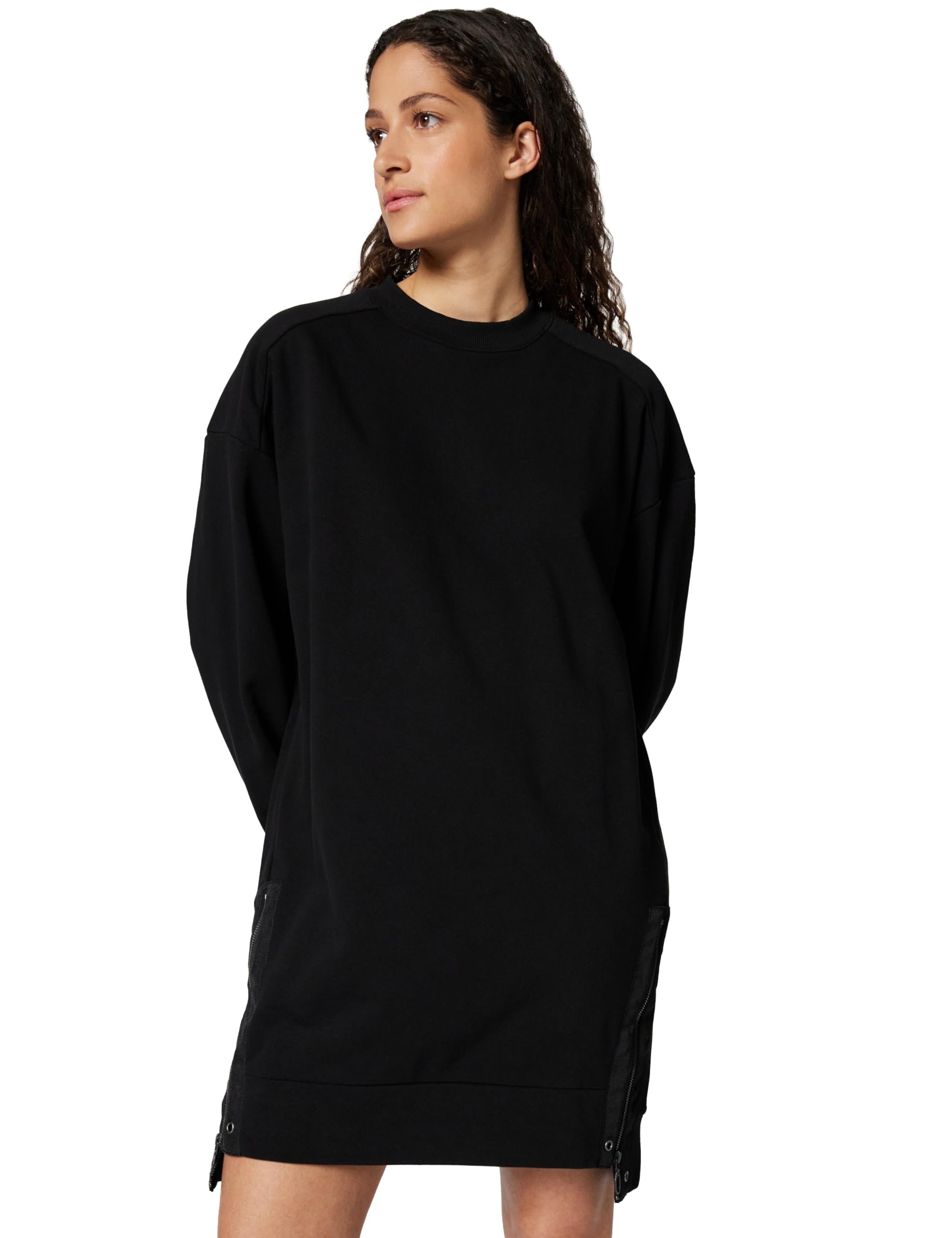 G-STAR Vestido de punto Biker Zip para Mujer, Negro (dk black D27274-D705-6484), XXS