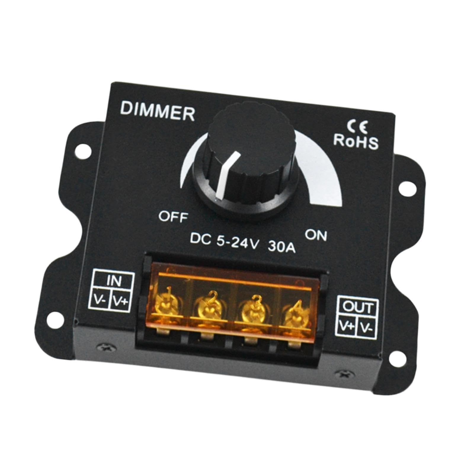CALANDIS LED Dimmer Switch Home Displays Decorations Sturdy Ornament Black-image-46