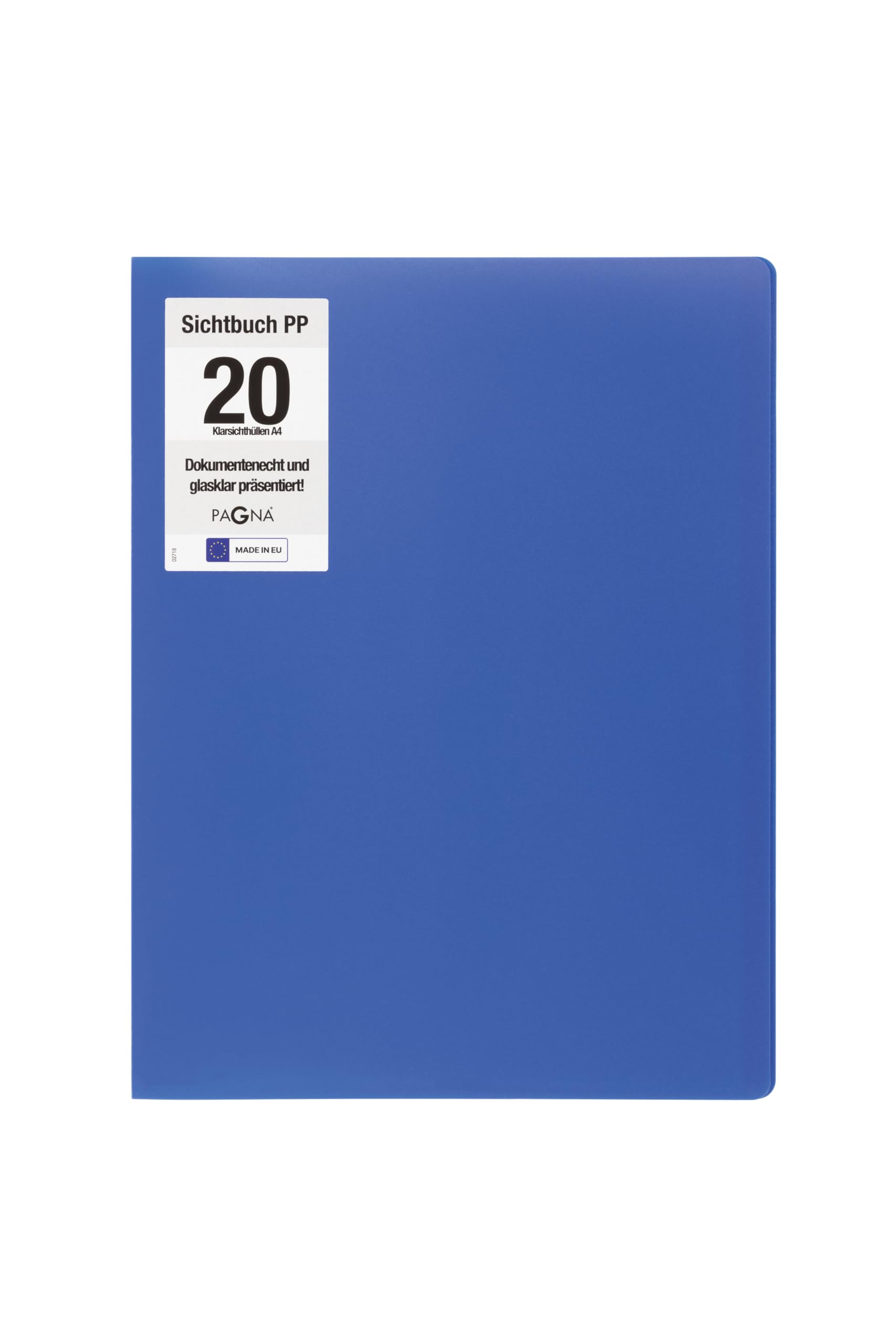 PAGNA Office 21009-07 Display Book A4 Polypropylene Blue