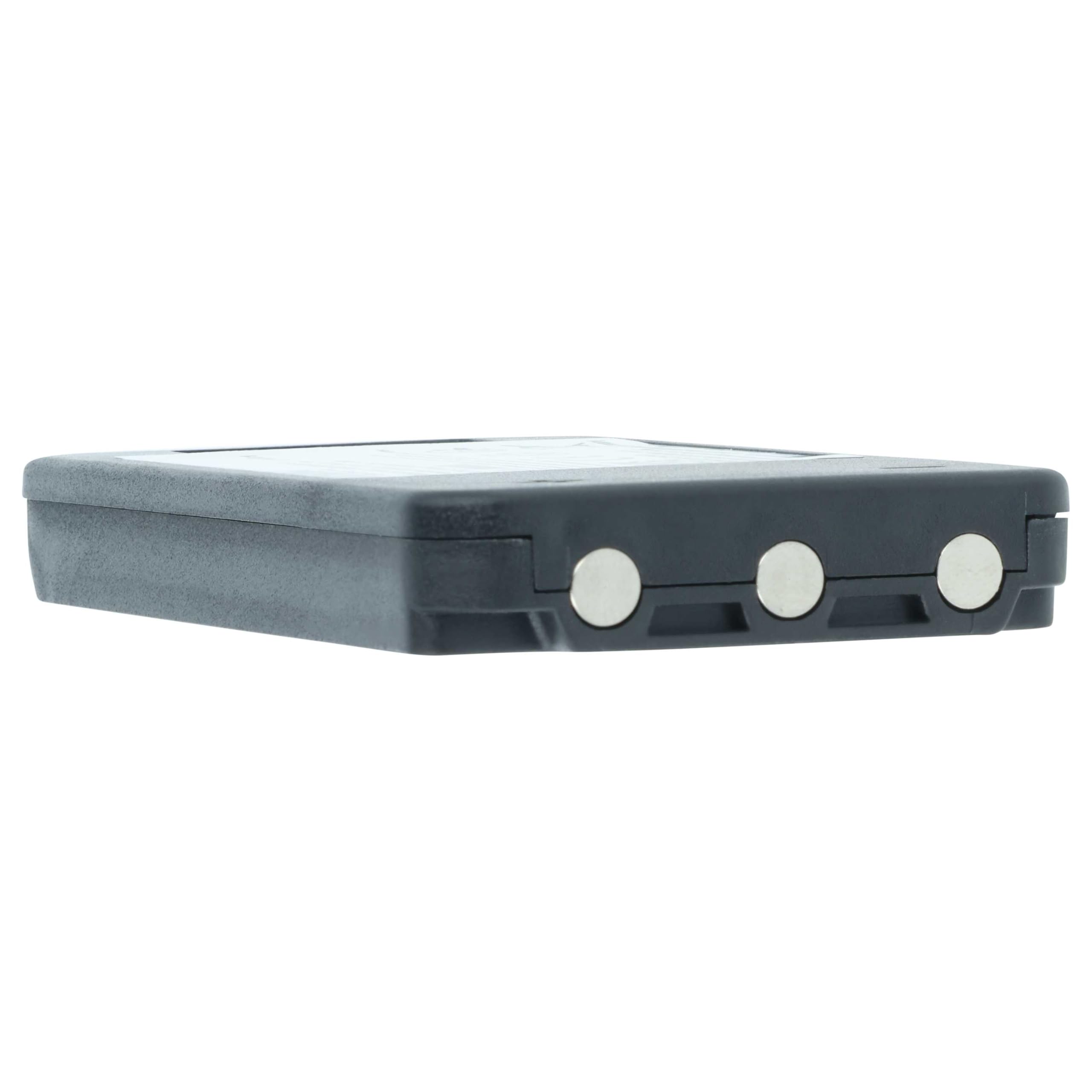 vhbw batteria sostituisce Autec R0BATT00E11A0 per Radiocomando Industriale, Telecomando (2000mAh, 3,7V, Li-Poly) - Nero