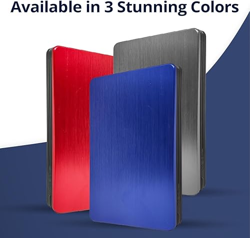 Miniatura 2 de Disco duro externo de 320 GB, USB 3.0, disco duro portátil de 2.5 pulgadas, disco duro externo de transferencia de datos de alta velocidad y disco